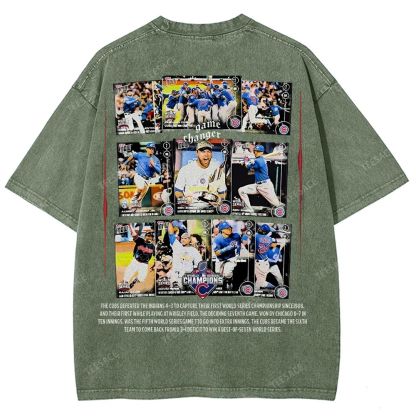 2016 WORLD SERIES CHAMPS - CUBS TEE - [DS]