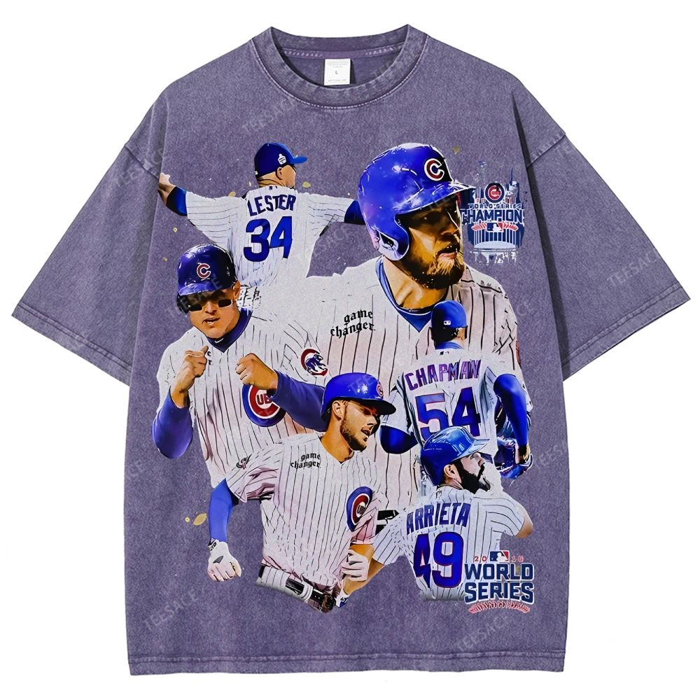 2016 WORLD SERIES CHAMPS - CUBS TEE - [DS]
