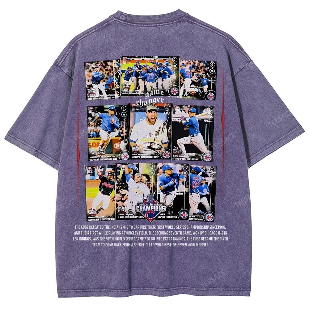 2016 WORLD SERIES CHAMPS - CUBS TEE - [DS]