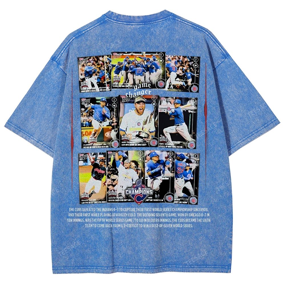 2016 WORLD SERIES CHAMPS - CUBS TEE - [DS]