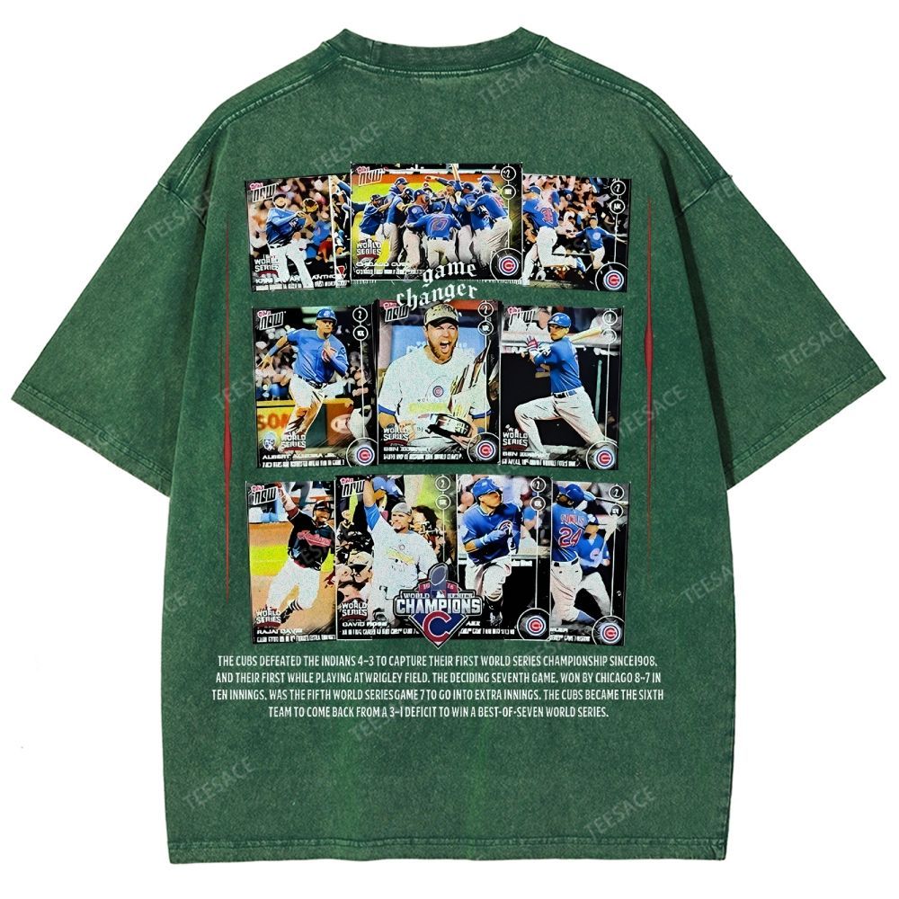 2016 WORLD SERIES CHAMPS - CUBS TEE - [DS]
