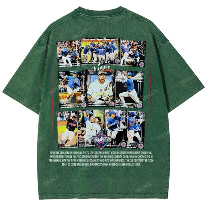 2016 WORLD SERIES CHAMPS - CUBS TEE - [DS]