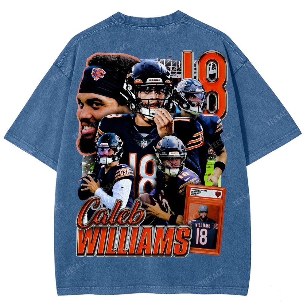 "#1 Draft Pick" Caleb Williams Big Face T-Shirt