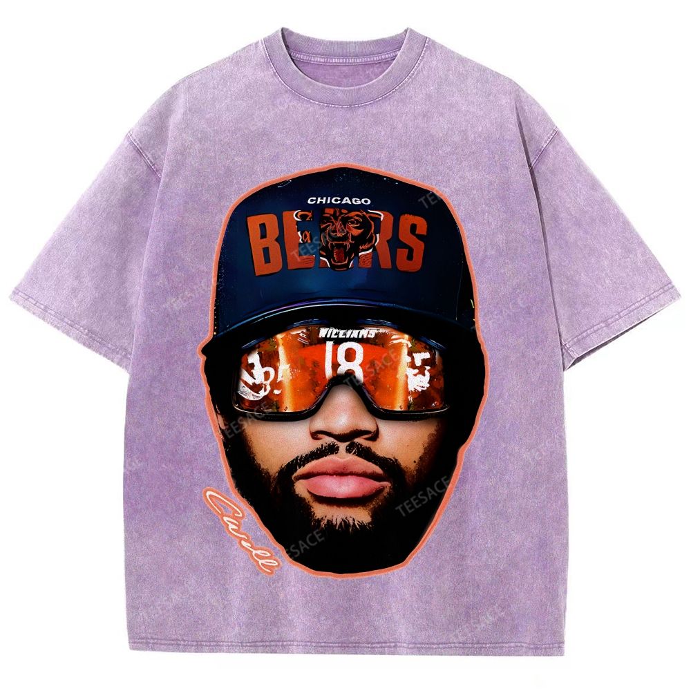 "#1 Draft Pick" Caleb Williams Big Face T-Shirt