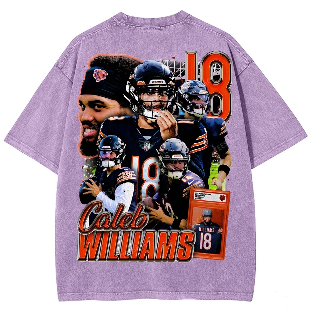 "#1 Draft Pick" Caleb Williams Big Face T-Shirt