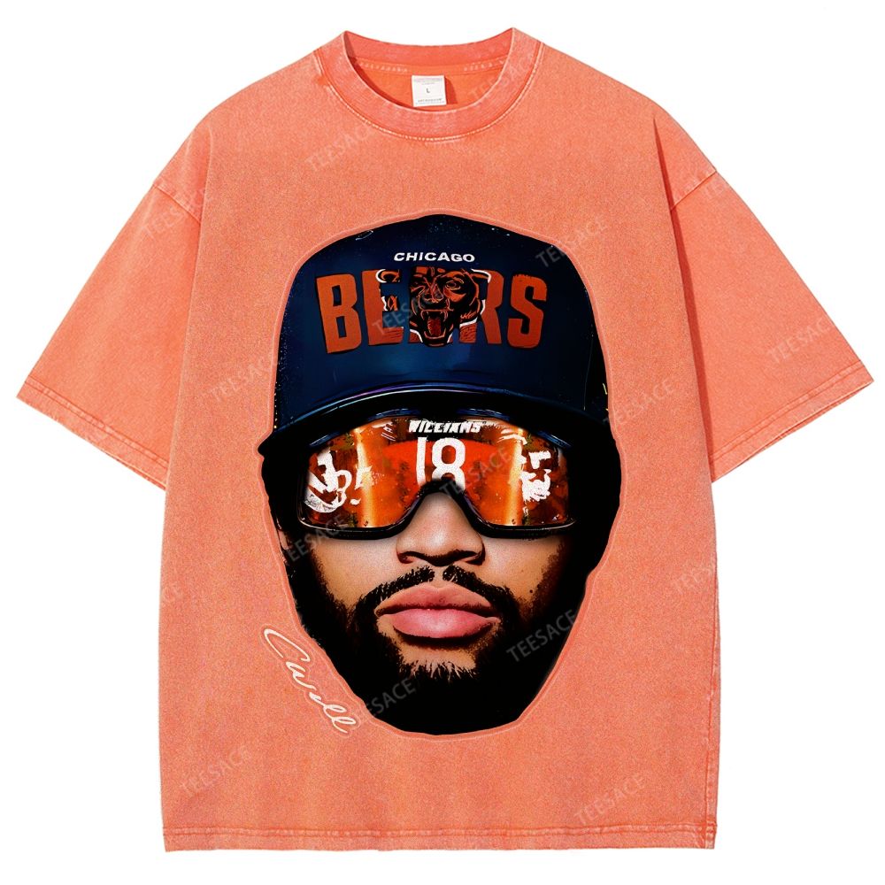"#1 Draft Pick" Caleb Williams Big Face T-Shirt