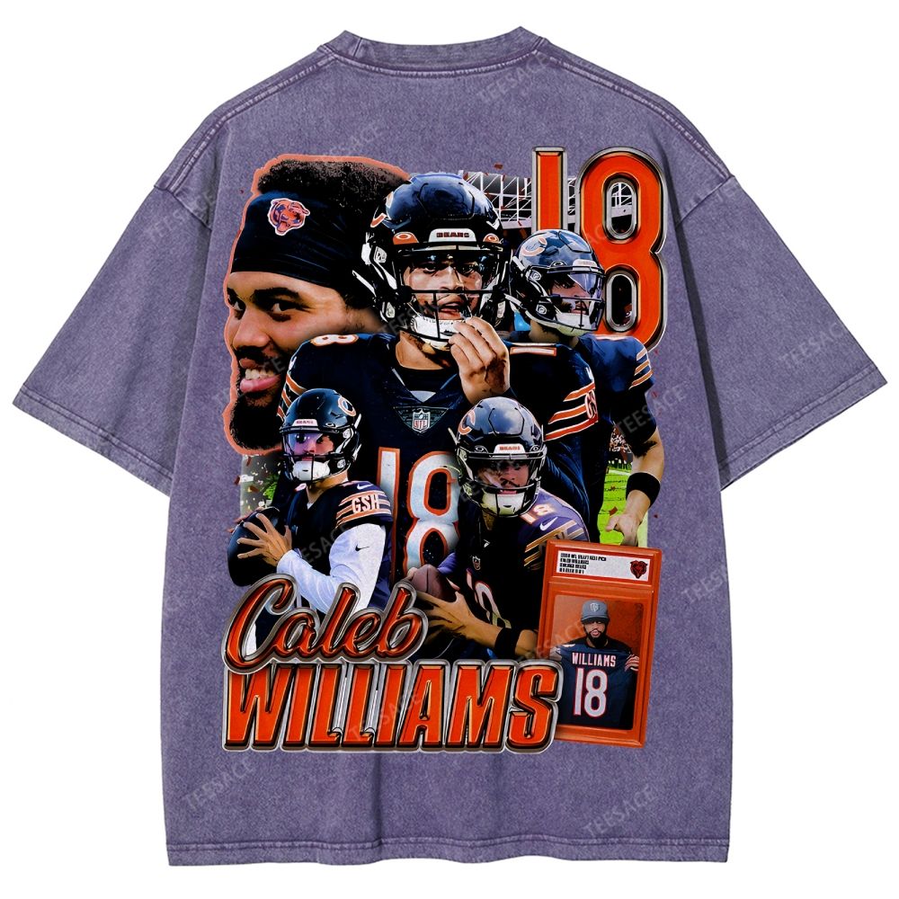 "#1 Draft Pick" Caleb Williams Big Face T-Shirt