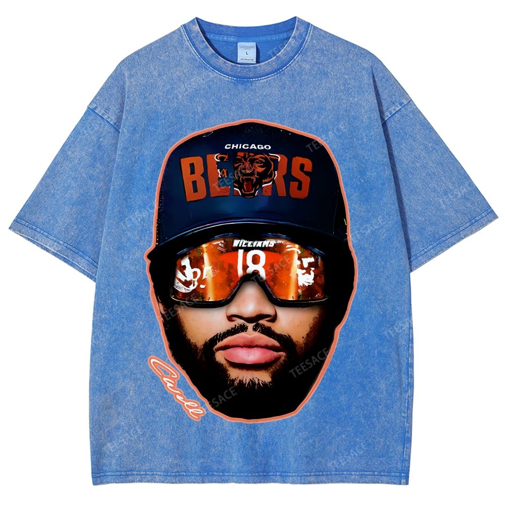 "#1 Draft Pick" Caleb Williams Big Face T-Shirt