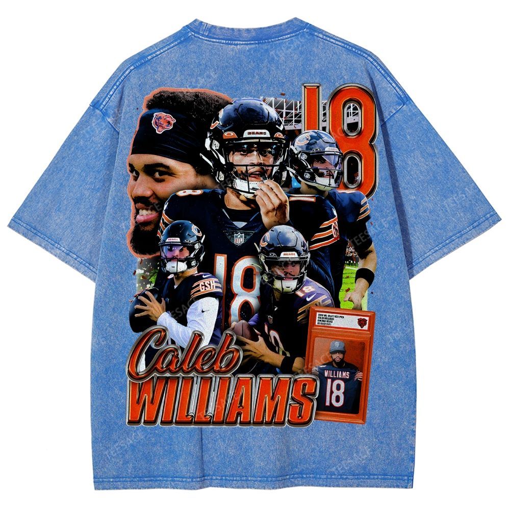 "#1 Draft Pick" Caleb Williams Big Face T-Shirt