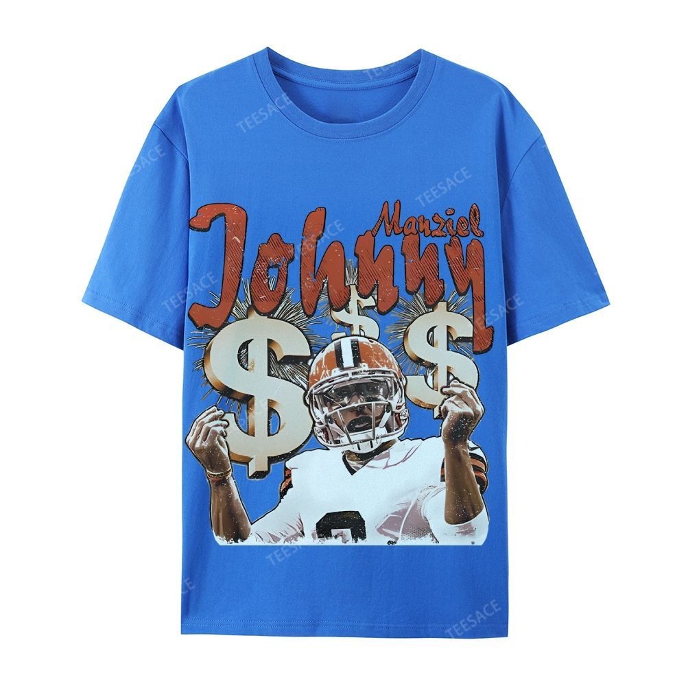 Vintage Style Unisex-Adult Cotton T-Shirt Graphic MONEY MANZIEL  TEE