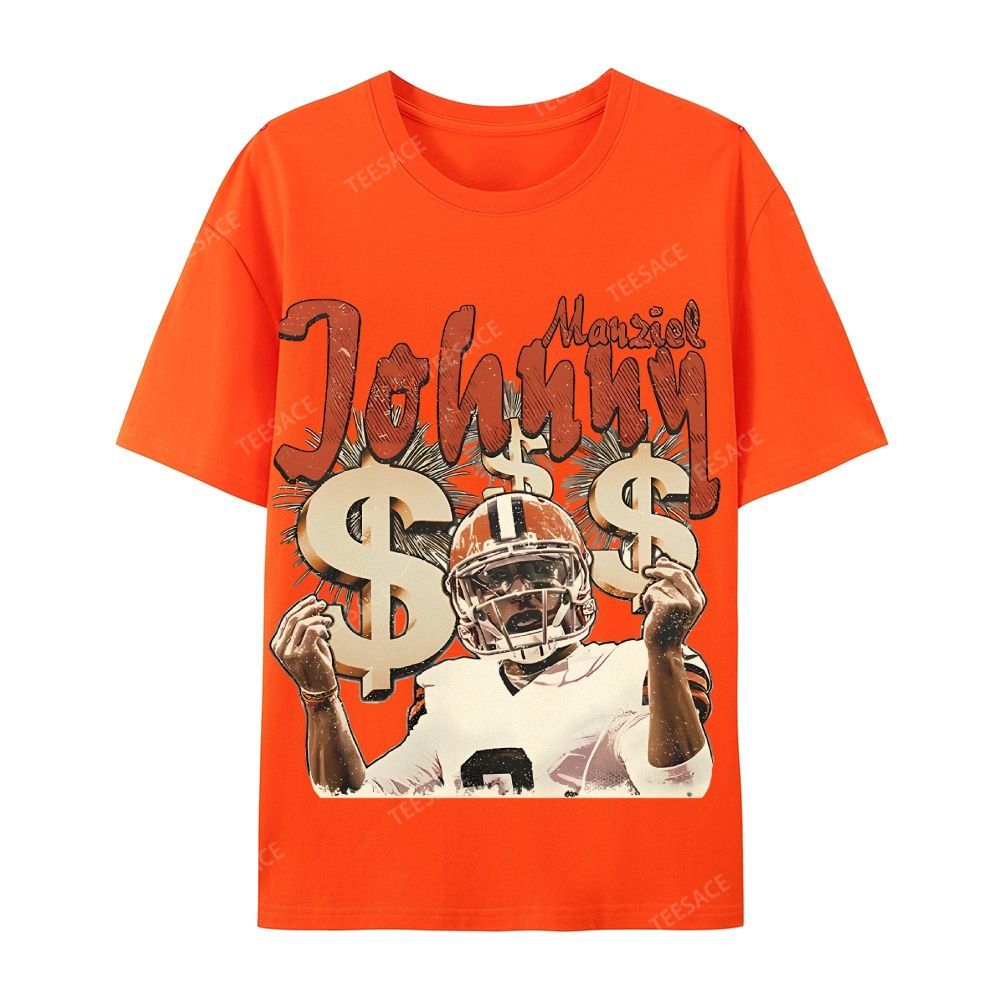 Vintage Style Unisex-Adult Cotton T-Shirt Graphic MONEY MANZIEL  TEE