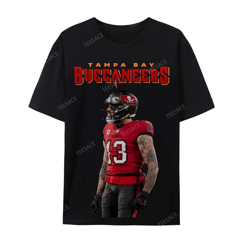 Mike Evans Casual Short Sleeve T-Shirt 
