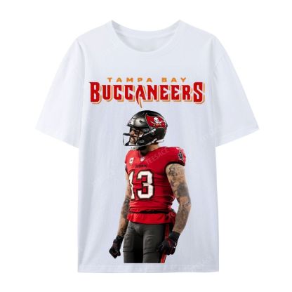 Mike Evans Casual Short Sleeve T-Shirt 