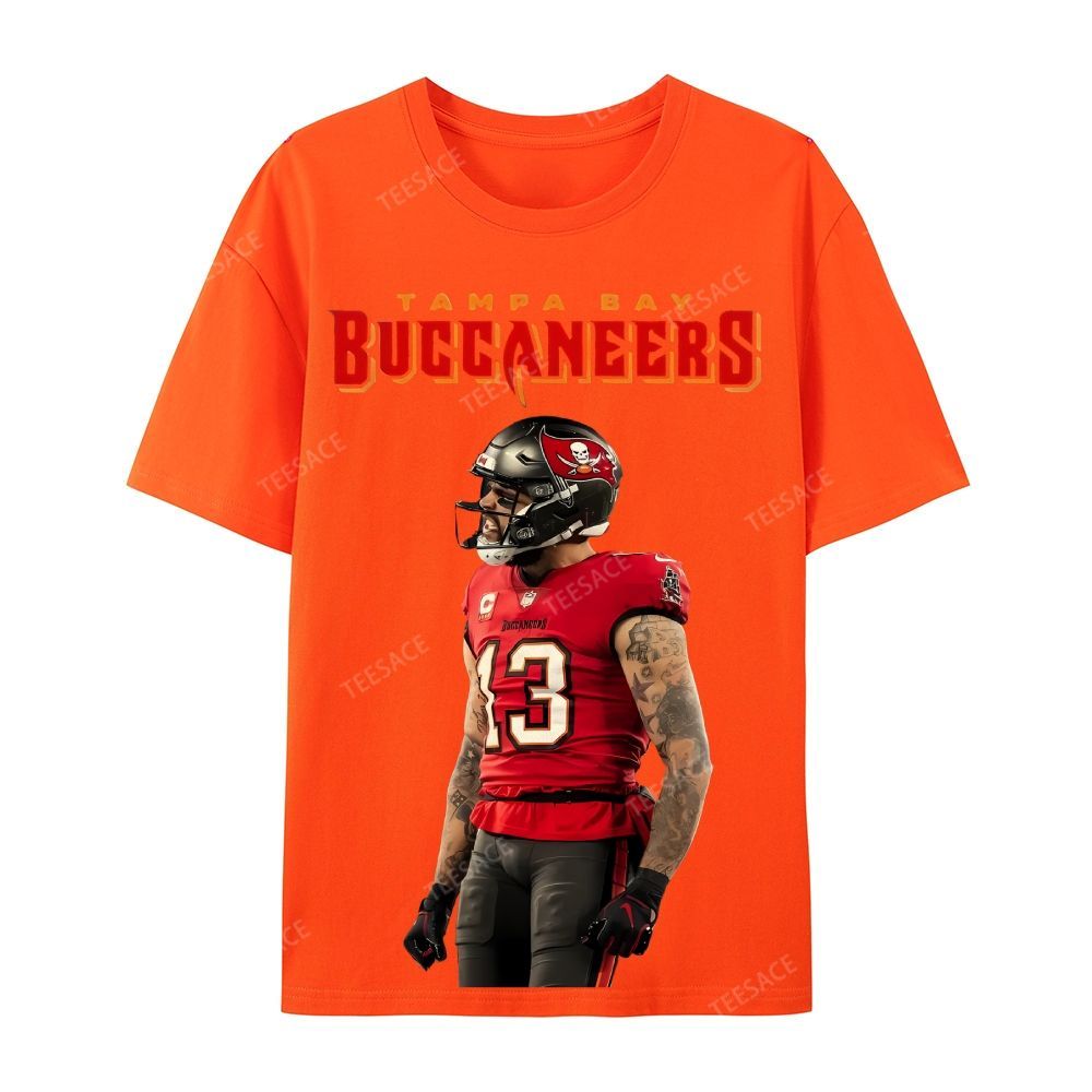 Mike Evans Casual Short Sleeve T-Shirt 