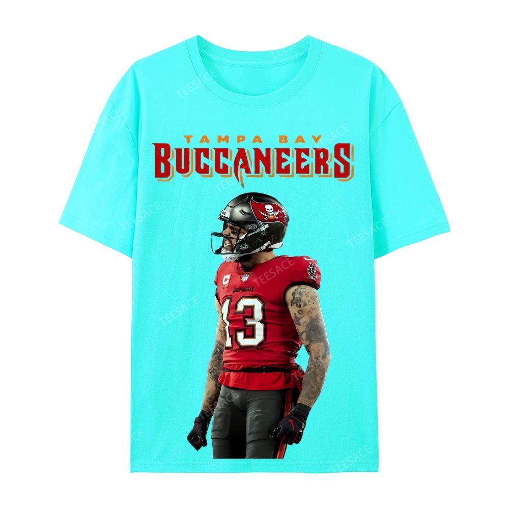 Mike Evans Casual Short Sleeve T-Shirt 