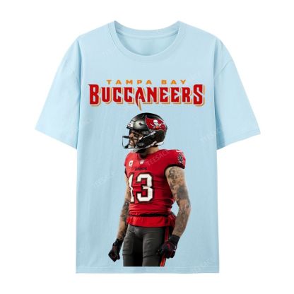 Mike Evans Casual Short Sleeve T-Shirt 