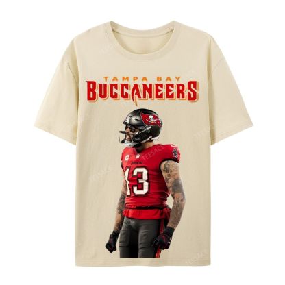 Mike Evans Casual Short Sleeve T-Shirt 