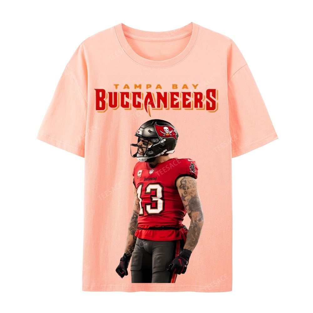 Mike Evans Casual Short Sleeve T-Shirt 