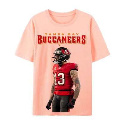 Mike Evans Casual Short Sleeve T-Shirt 