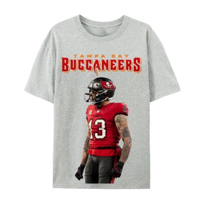 Mike Evans Casual Short Sleeve T-Shirt 
