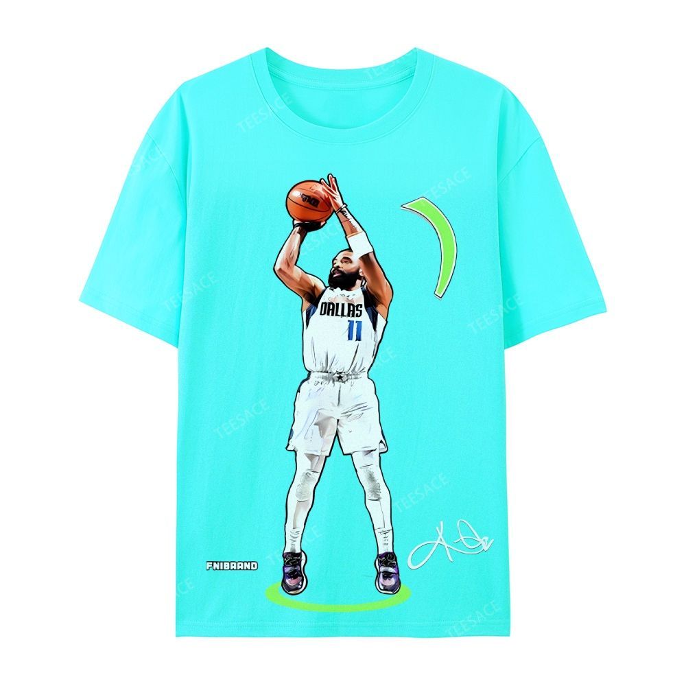 Casual Short Sleeve T-Shirt KYRIE ANDREW IRVING