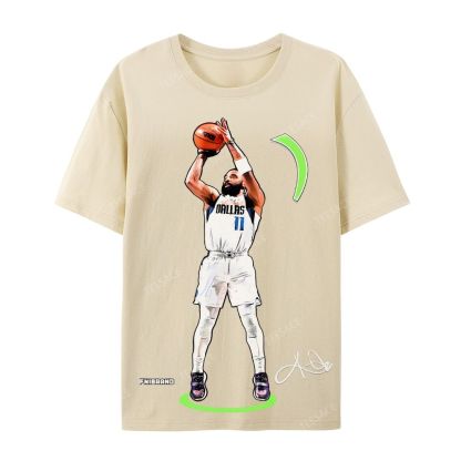 Casual Short Sleeve T-Shirt KYRIE ANDREW IRVING
