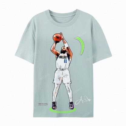Casual Short Sleeve T-Shirt KYRIE ANDREW IRVING