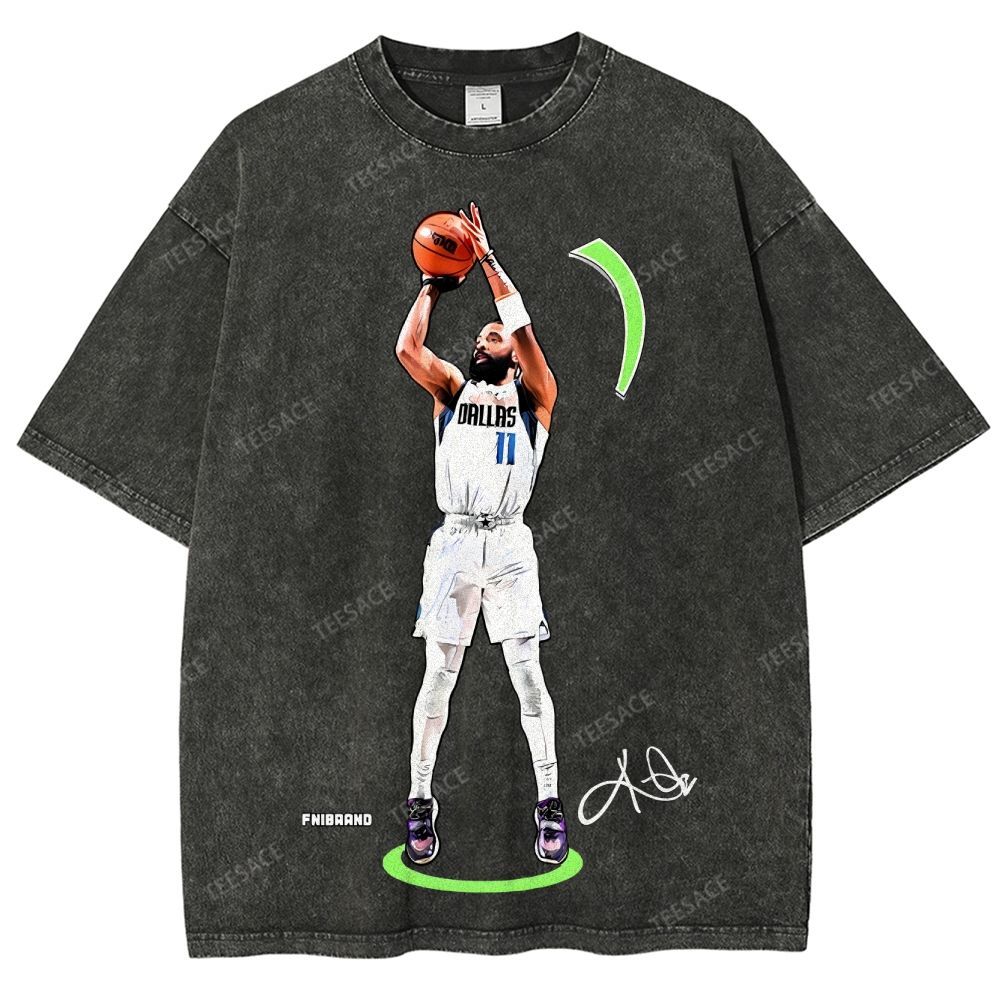 Unisex Fit Washed T-Shirt KYRIE ANDREW IRVING