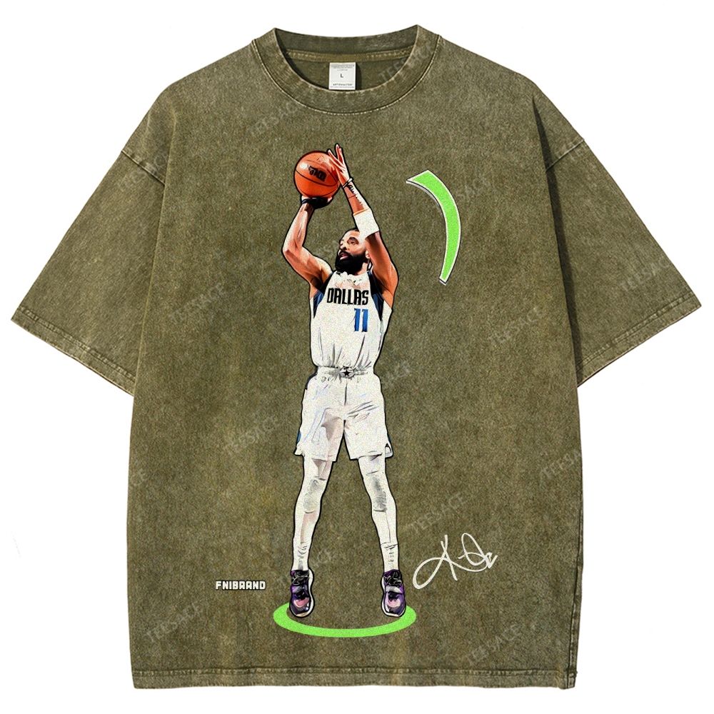 Unisex Fit Washed T-Shirt KYRIE ANDREW IRVING