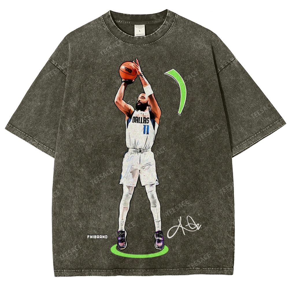 Unisex Fit Washed T-Shirt KYRIE ANDREW IRVING