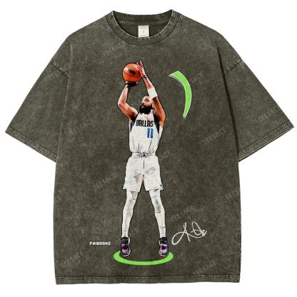 Unisex Fit Washed T-Shirt KYRIE ANDREW IRVING