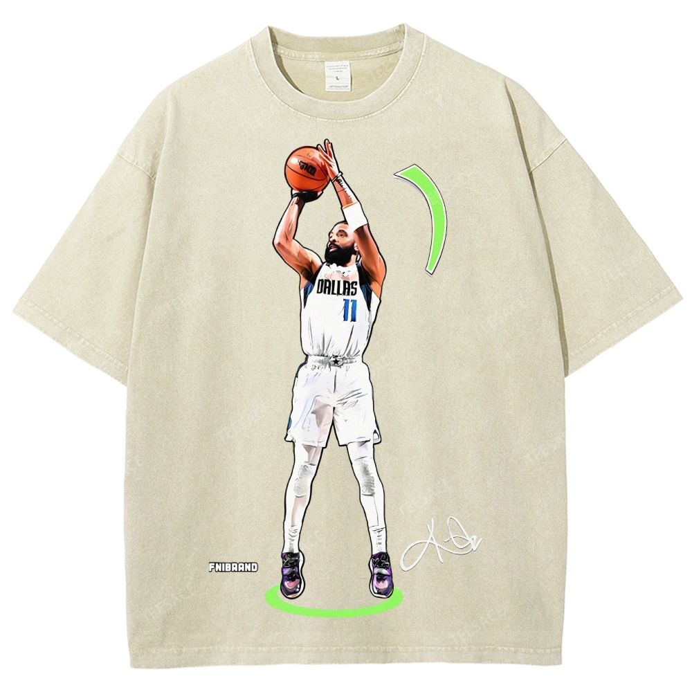 Unisex Fit Washed T-Shirt KYRIE ANDREW IRVING