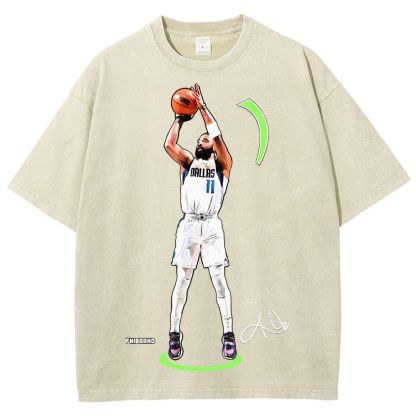 Unisex Fit Washed T-Shirt KYRIE ANDREW IRVING
