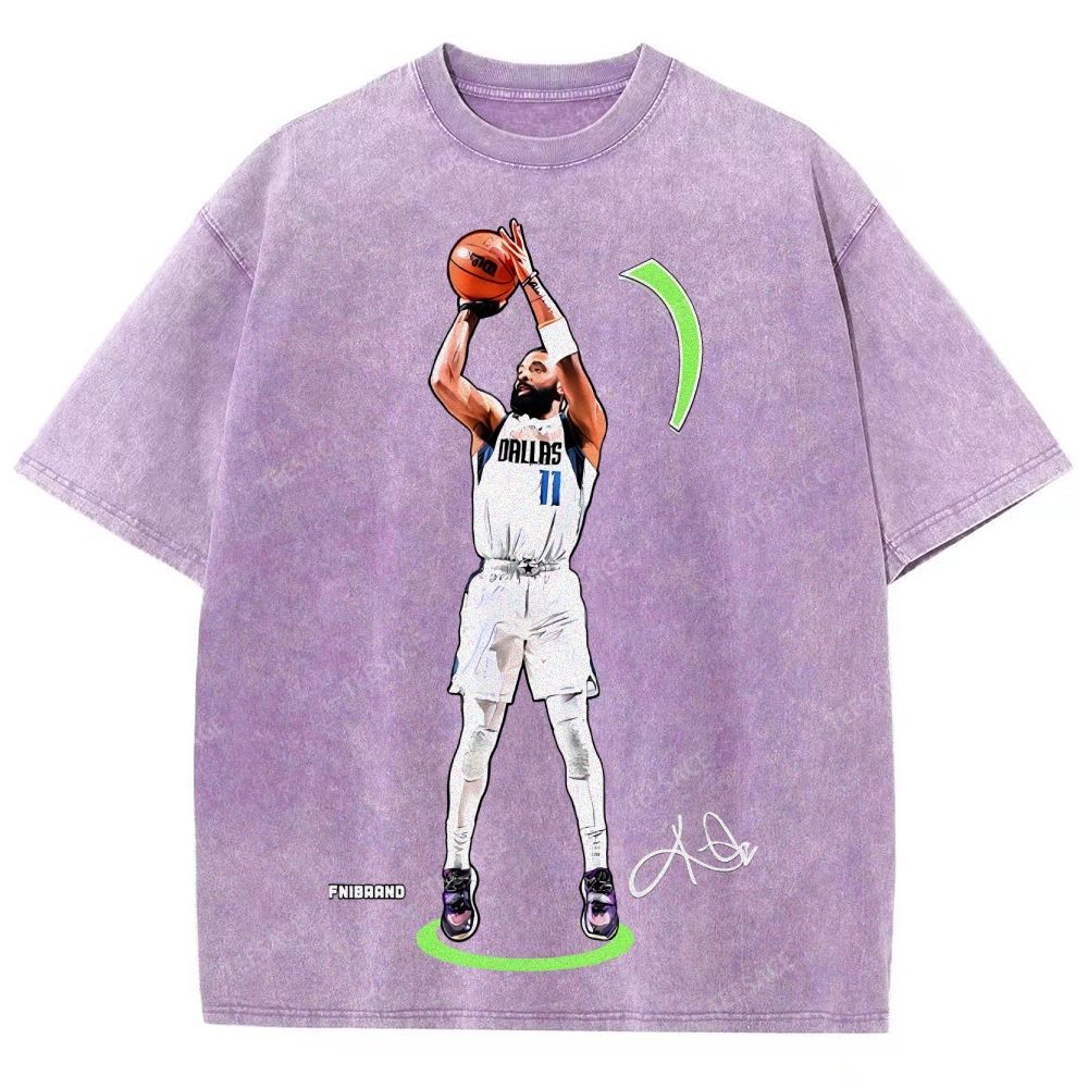 Unisex Fit Washed T-Shirt KYRIE ANDREW IRVING