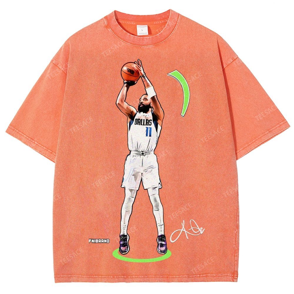 Unisex Fit Washed T-Shirt KYRIE ANDREW IRVING