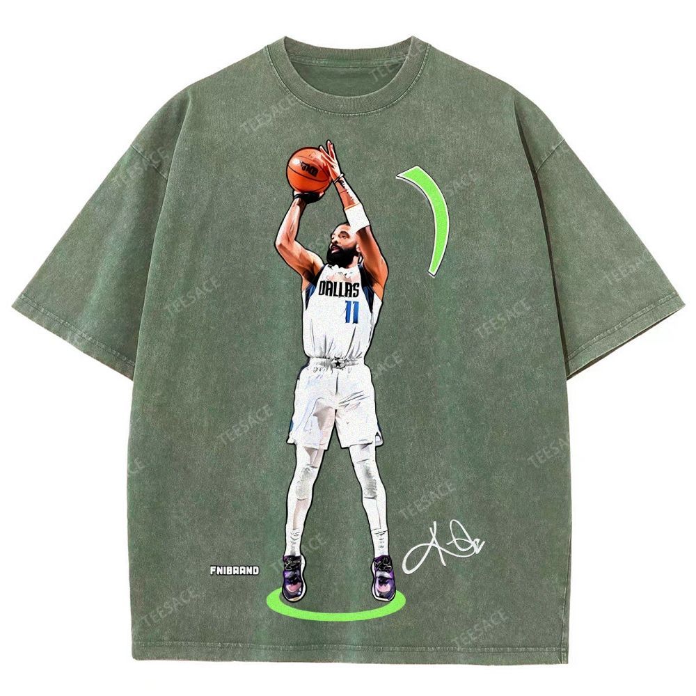 Unisex Fit Washed T-Shirt KYRIE ANDREW IRVING