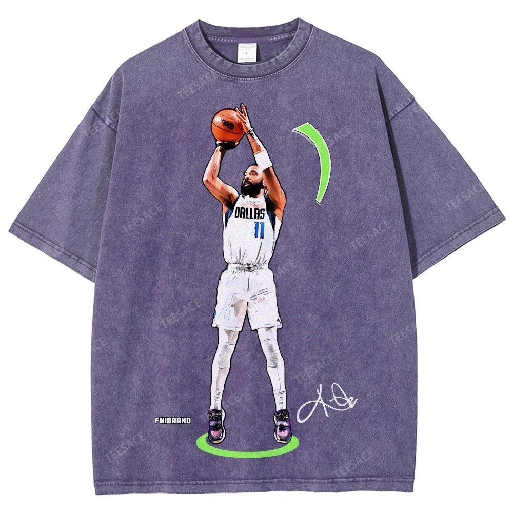 Unisex Fit Washed T-Shirt KYRIE ANDREW IRVING