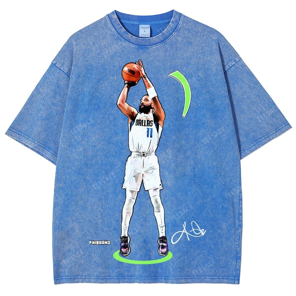 Unisex Fit Washed T-Shirt KYRIE ANDREW IRVING