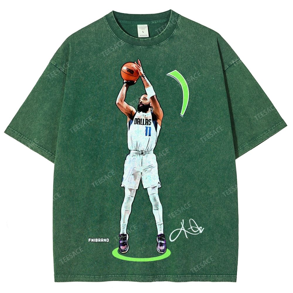 Unisex Fit Washed T-Shirt KYRIE ANDREW IRVING