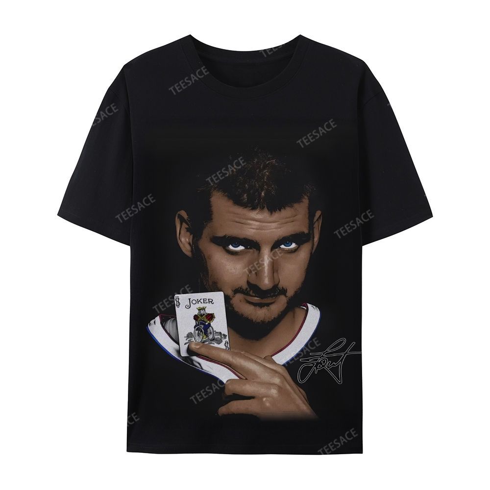 Casual Short Sleeve T-Shirt NIKOLA JOKIC V2 Tee