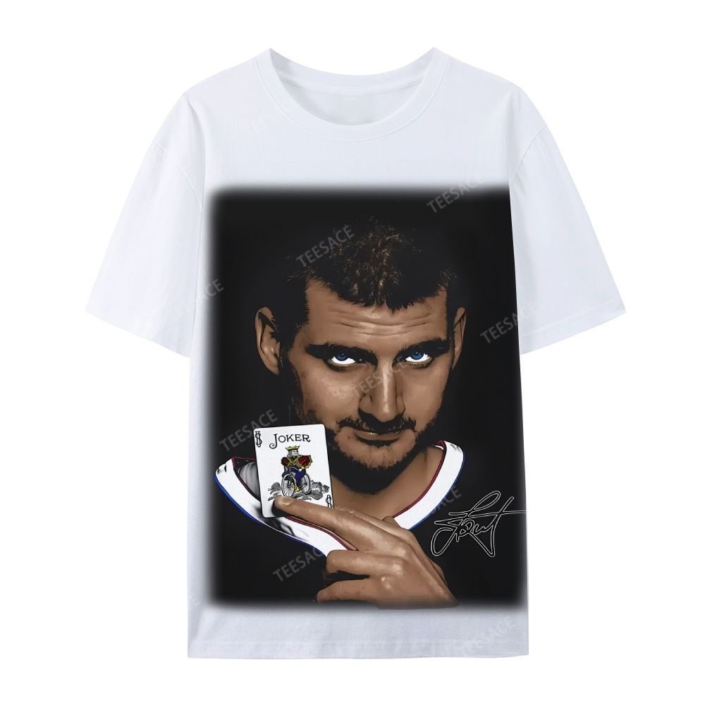 Casual Short Sleeve T-Shirt NIKOLA JOKIC V2 Tee