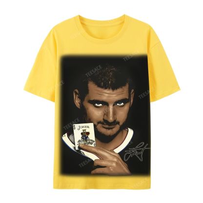 Casual Short Sleeve T-Shirt NIKOLA JOKIC V2 Tee