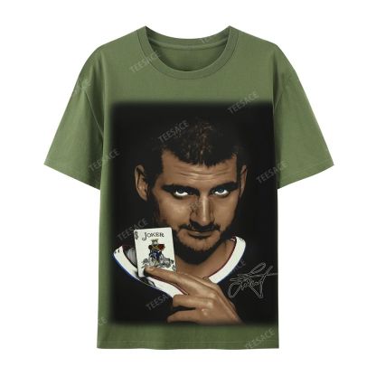 Casual Short Sleeve T-Shirt NIKOLA JOKIC V2 Tee
