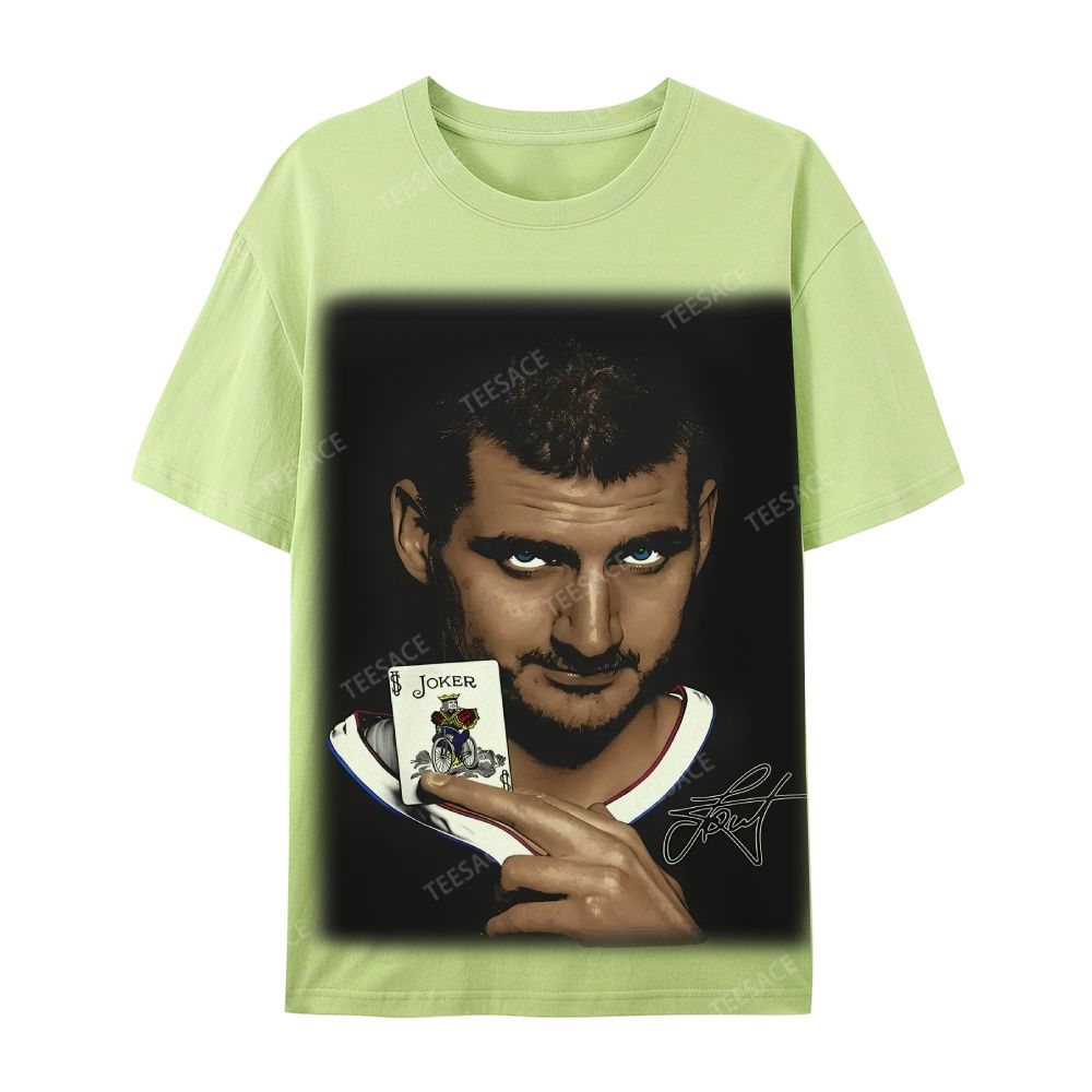 Casual Short Sleeve T-Shirt NIKOLA JOKIC V2 Tee