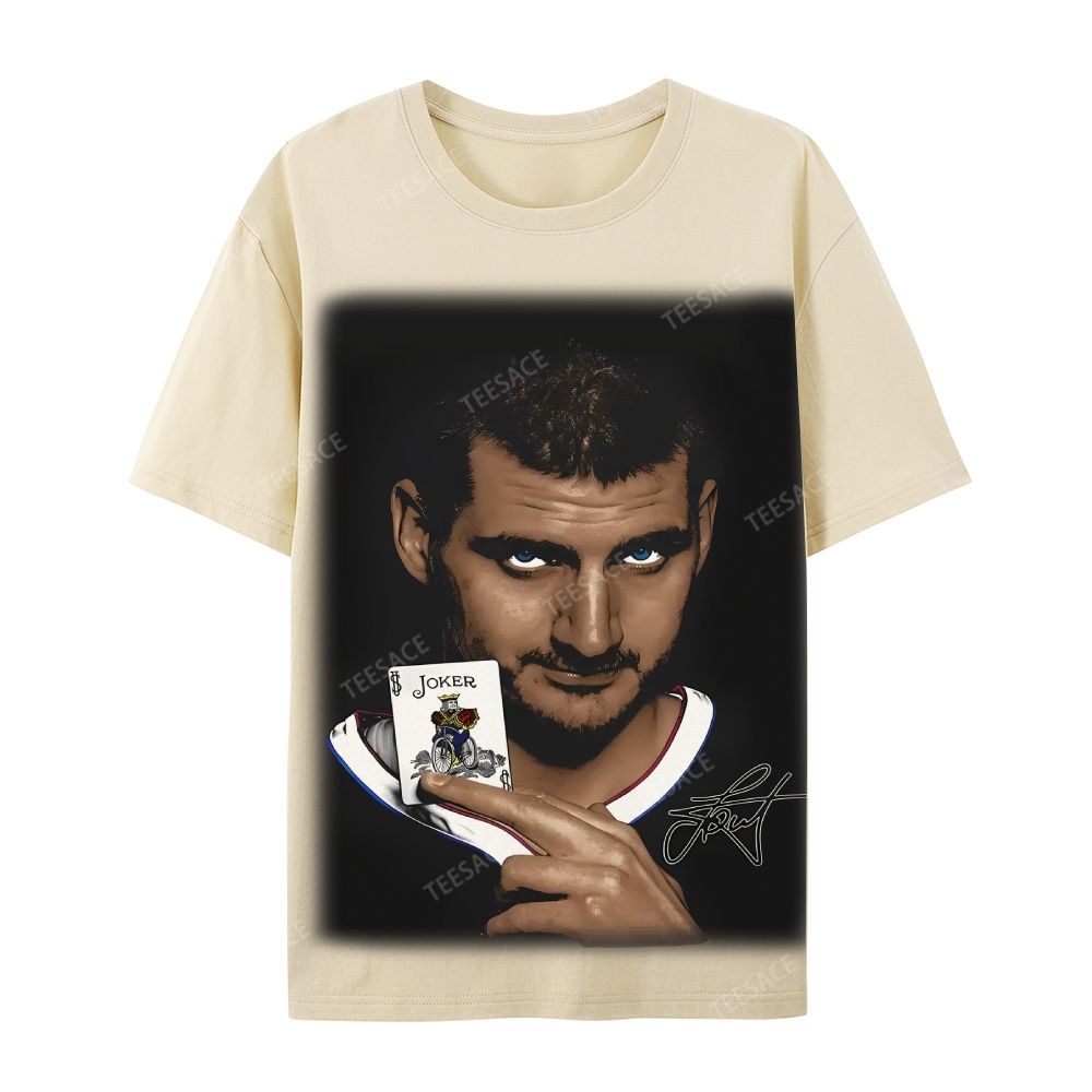 Casual Short Sleeve T-Shirt NIKOLA JOKIC V2 Tee