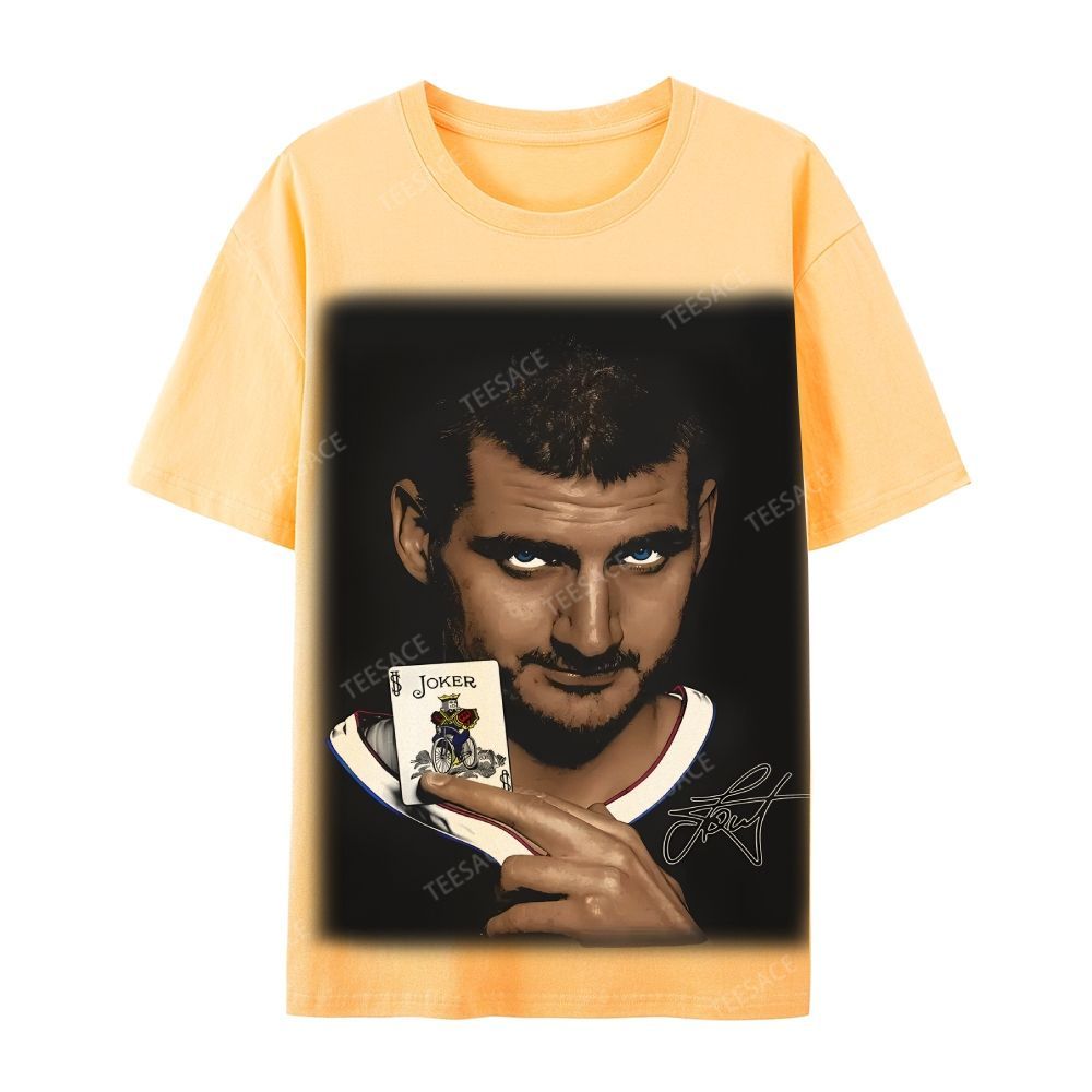Casual Short Sleeve T-Shirt NIKOLA JOKIC V2 Tee