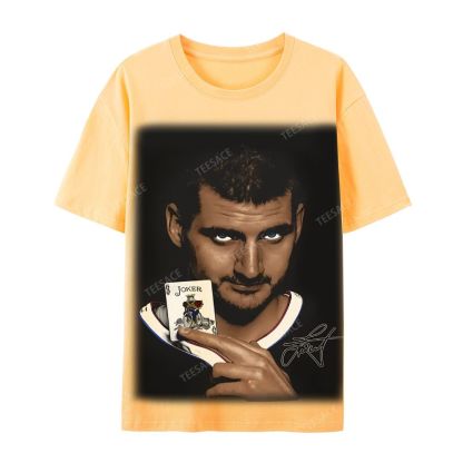 Casual Short Sleeve T-Shirt NIKOLA JOKIC V2 Tee
