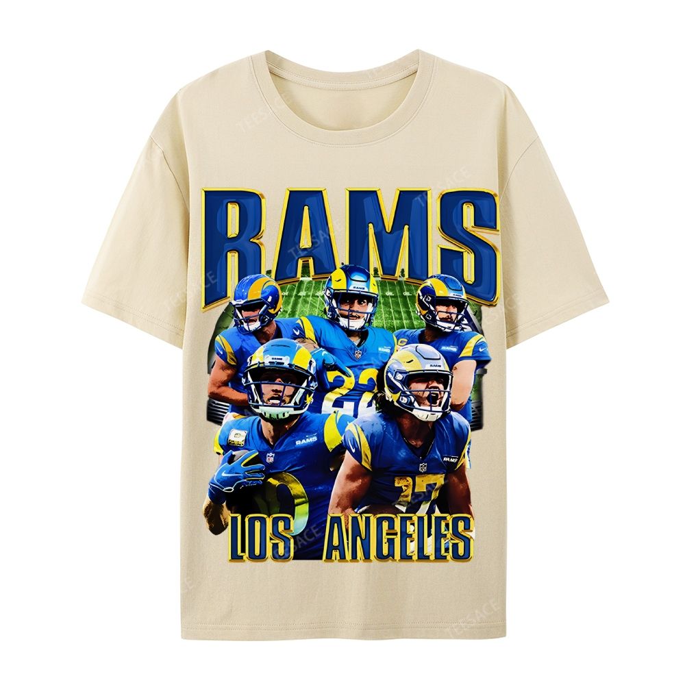 Casual Short Sleeve T-Shirt "Rams House" Tee