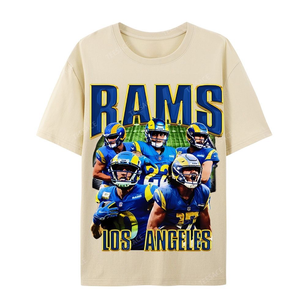Casual Short Sleeve T-Shirt "Rams House" Tee