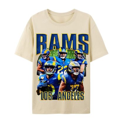 Casual Short Sleeve T-Shirt "Rams House" Tee